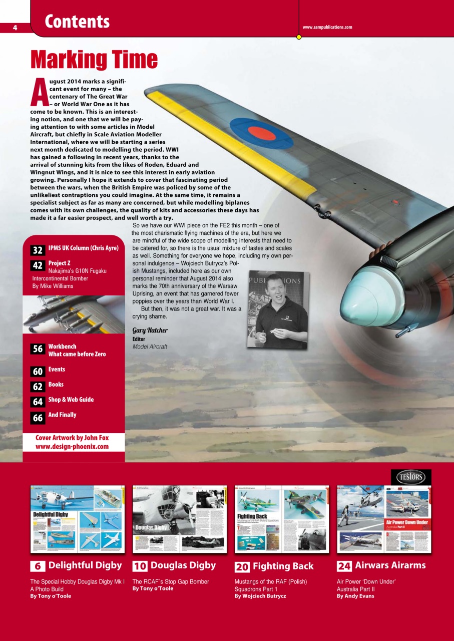 Model Aircraft Preview Pages