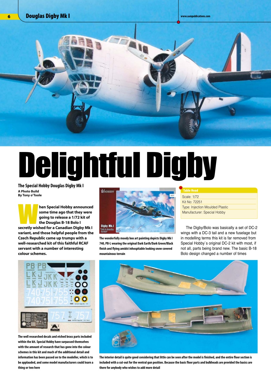 Model Aircraft Preview Pages