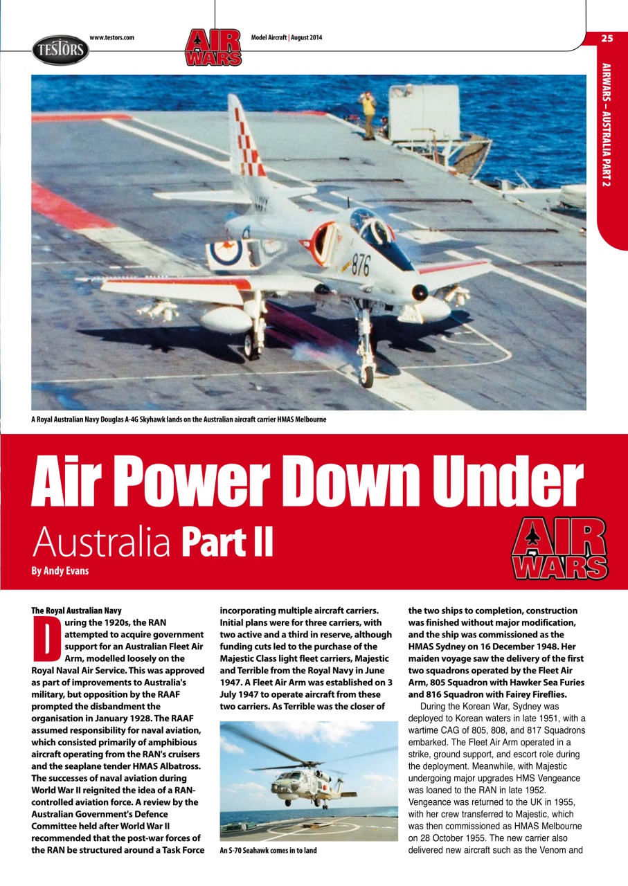 Model Aircraft Preview Pages