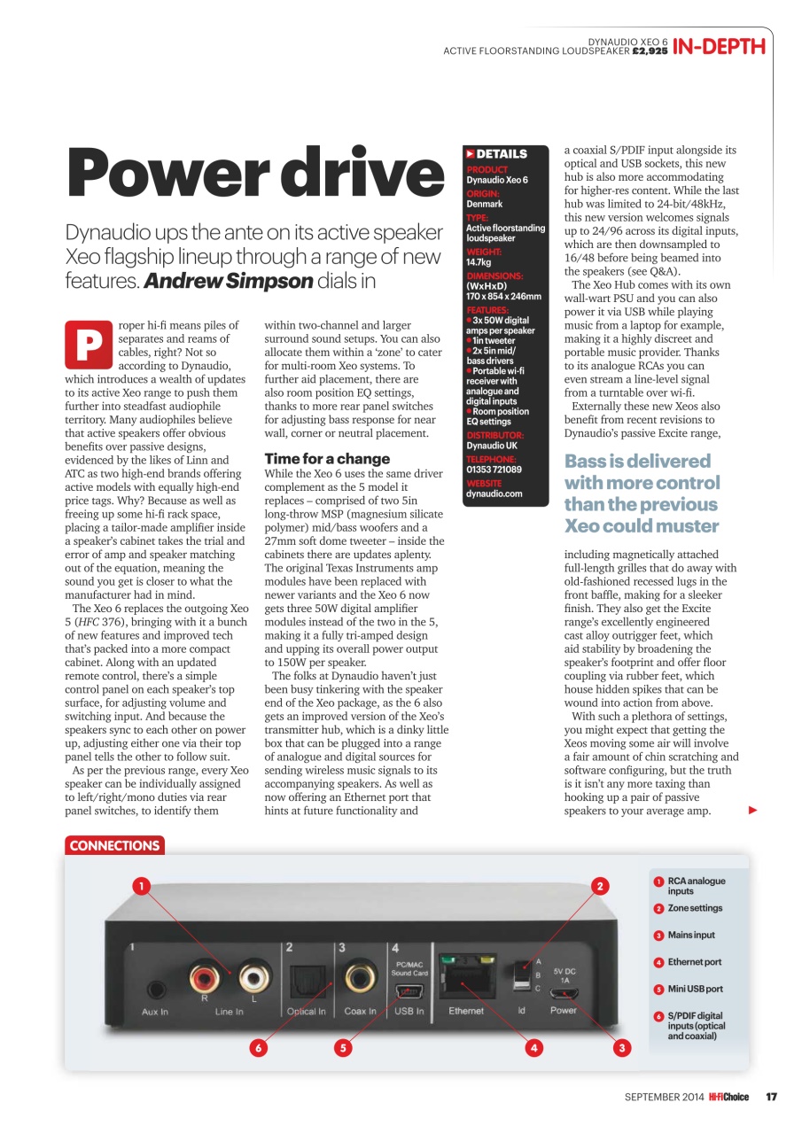 Hi-Fi Choice Preview Pages