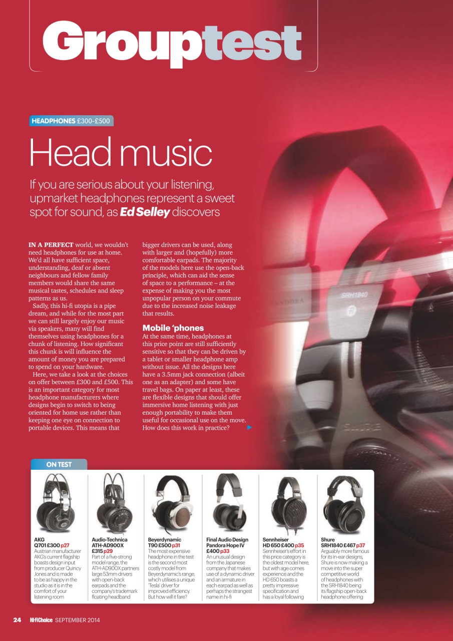 Hi-Fi Choice Preview Pages