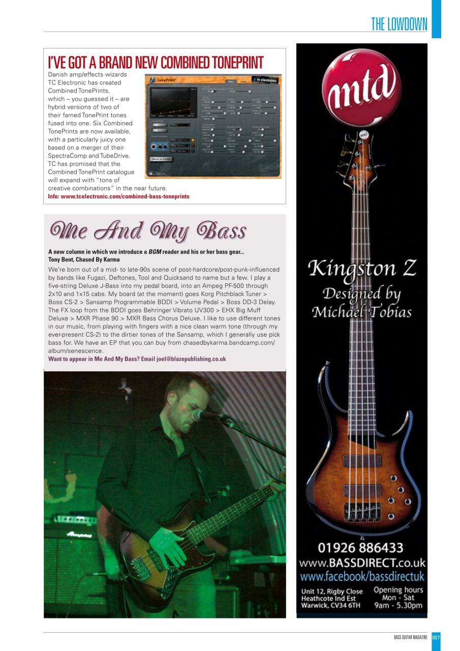 Bass Player UK Preview Pages
