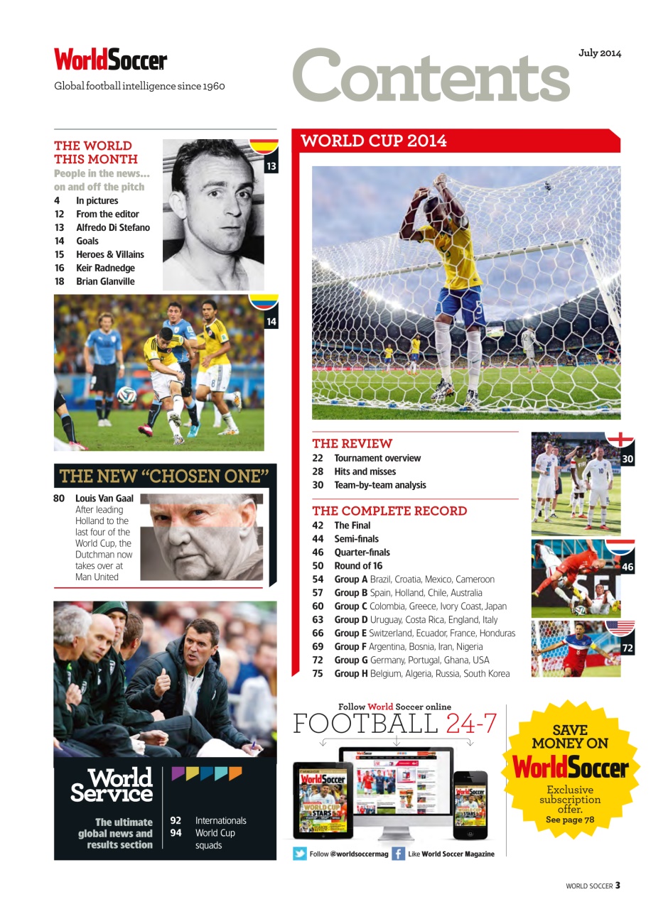 World Soccer Preview Pages