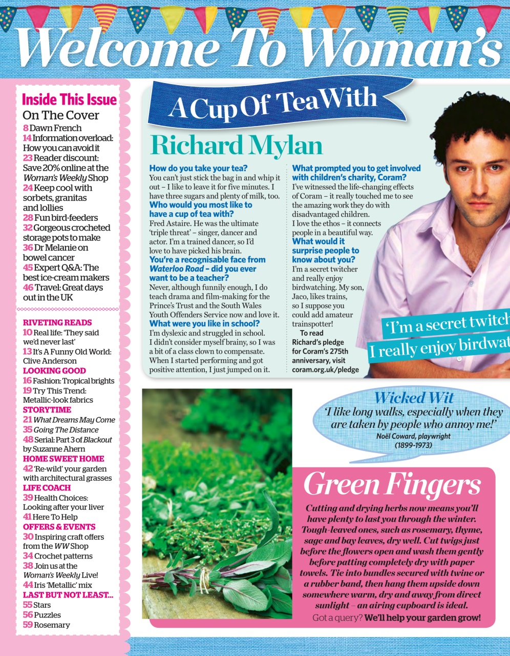 Woman's Weekly Preview Pages