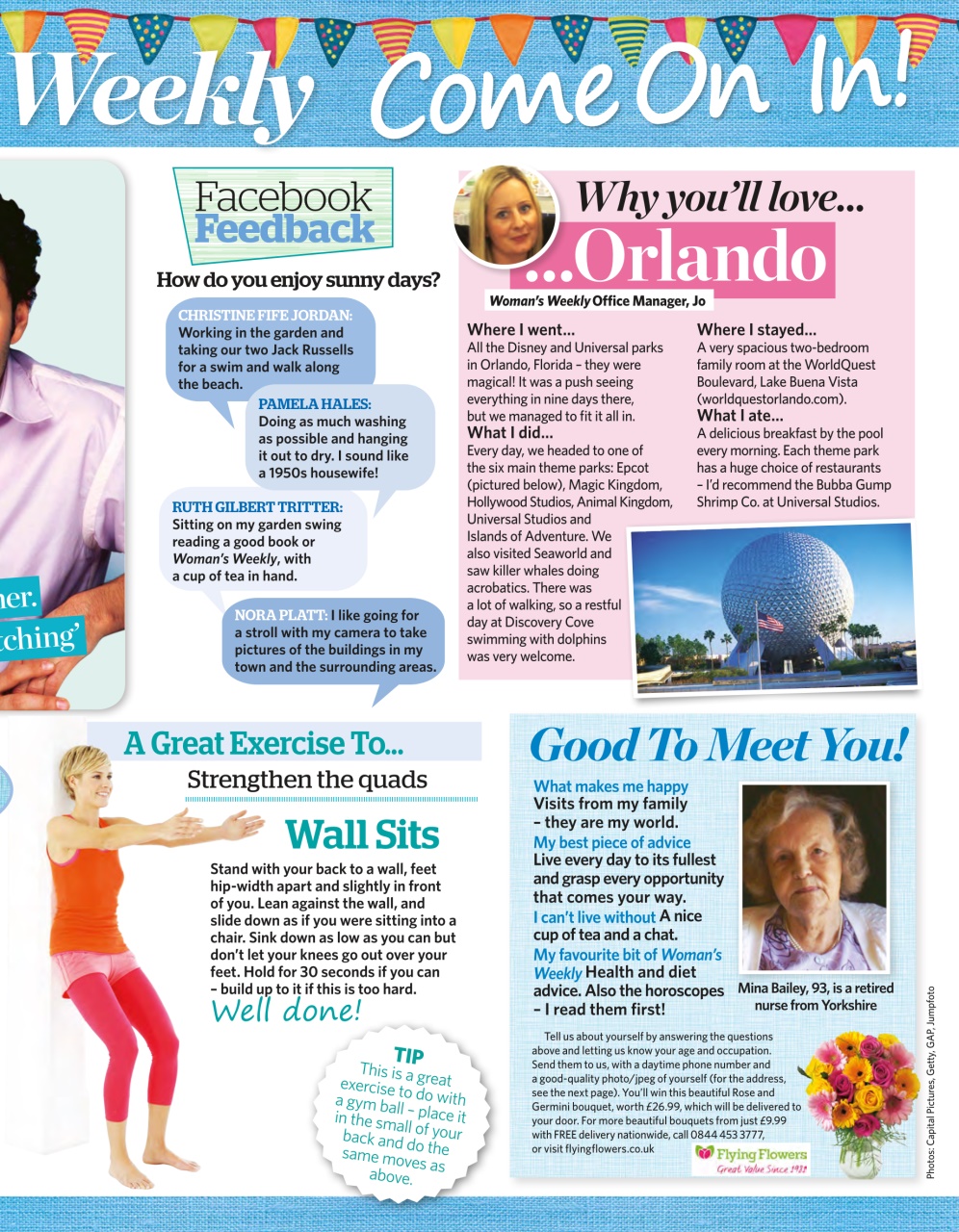 Woman's Weekly Preview Pages