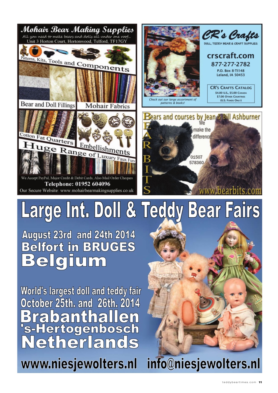 Teddy Bear Times Preview Pages