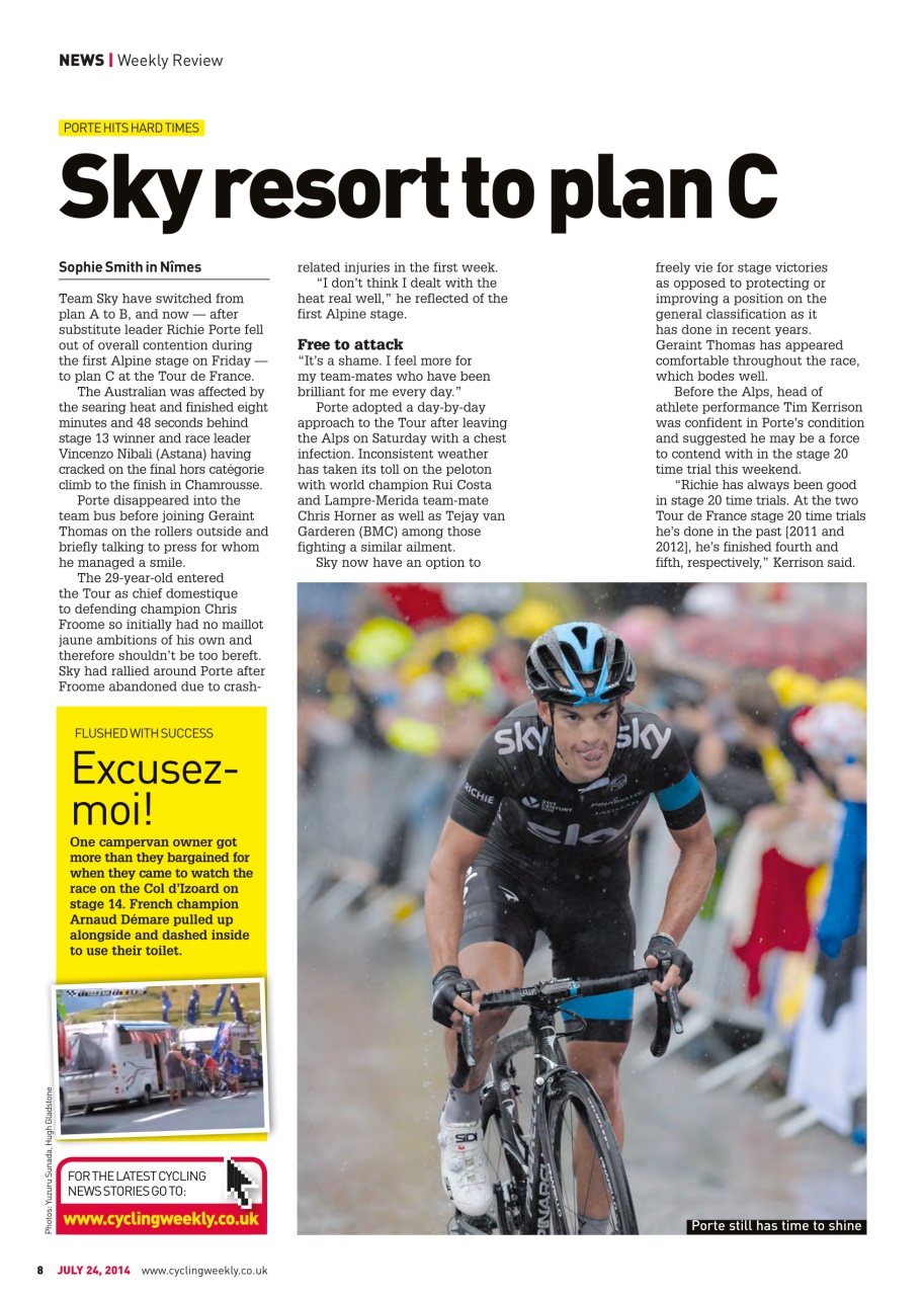 Cycling Weekly Preview Pages