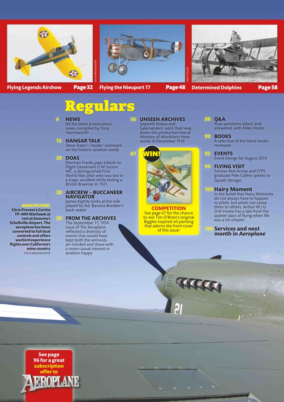 Aeroplane Preview Pages
