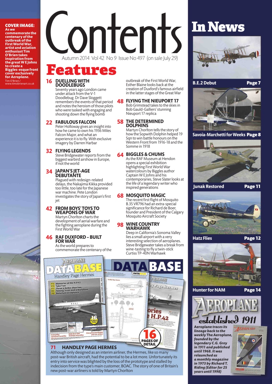 Aeroplane Preview Pages