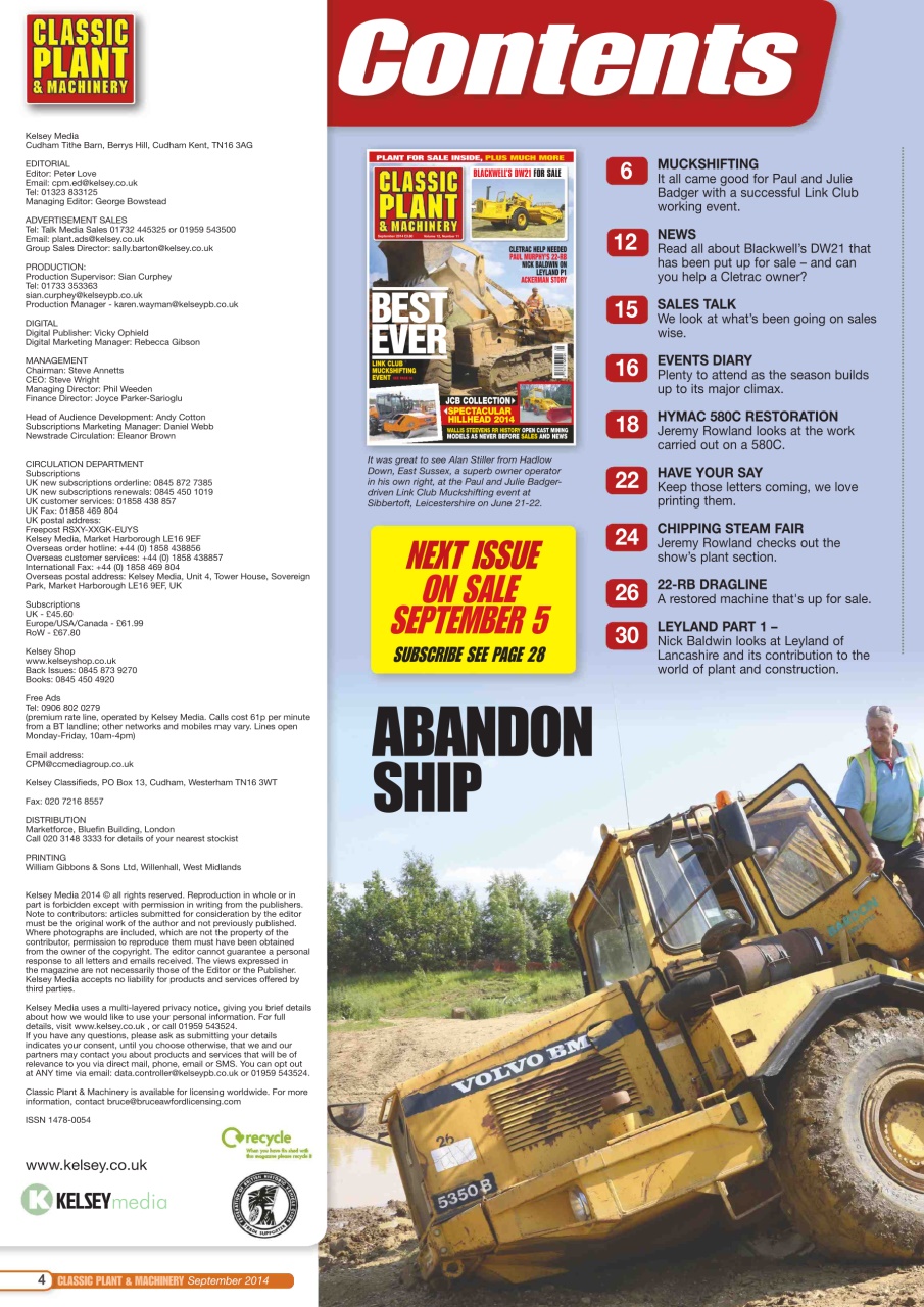 Classic Plant & Machinery Preview Pages