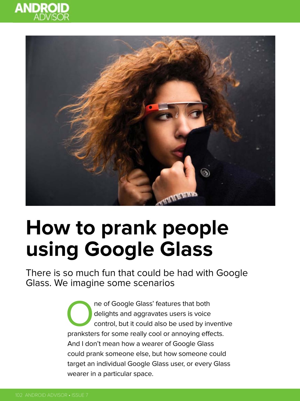 Android Advisor Preview Pages