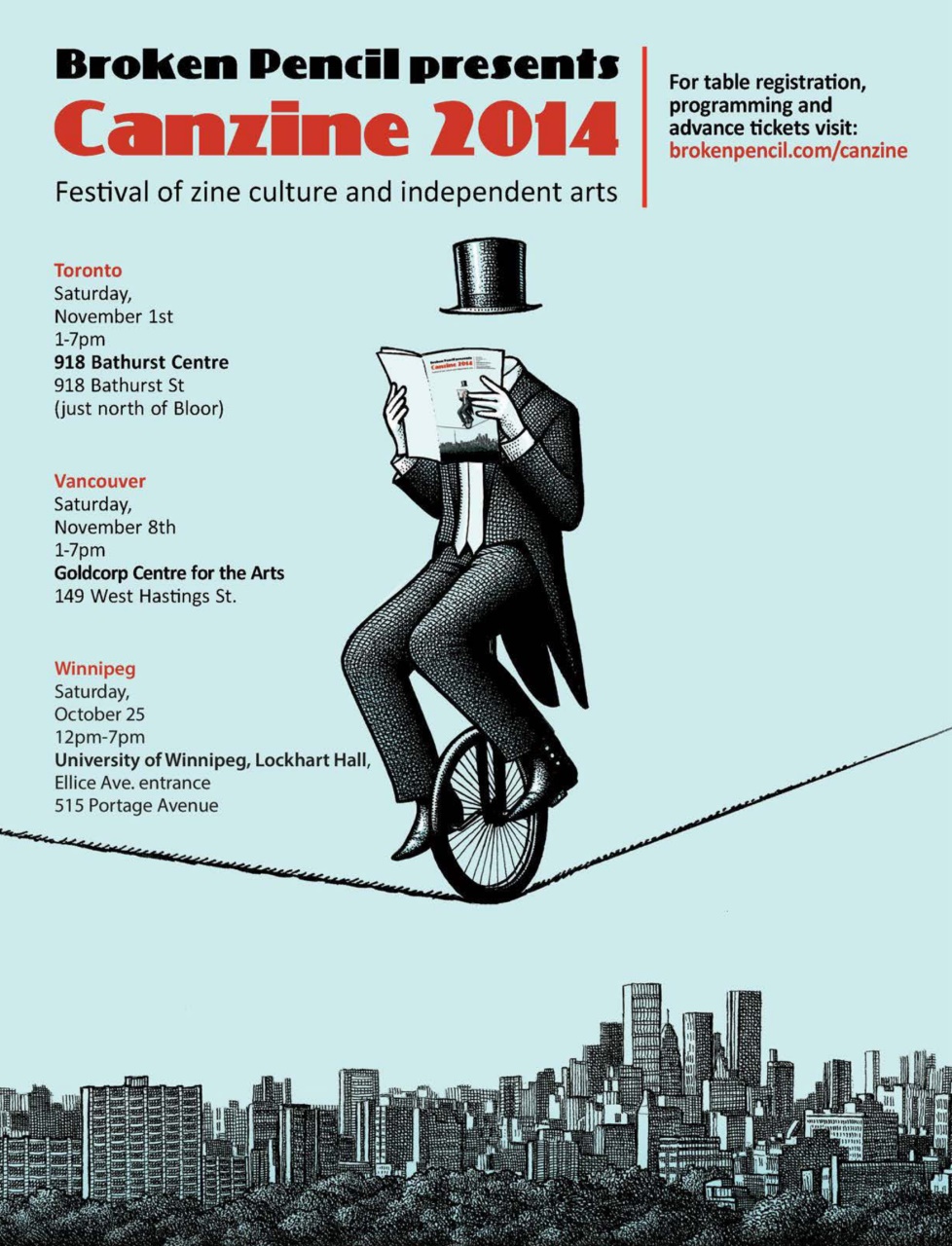 Broken Pencil Preview Pages