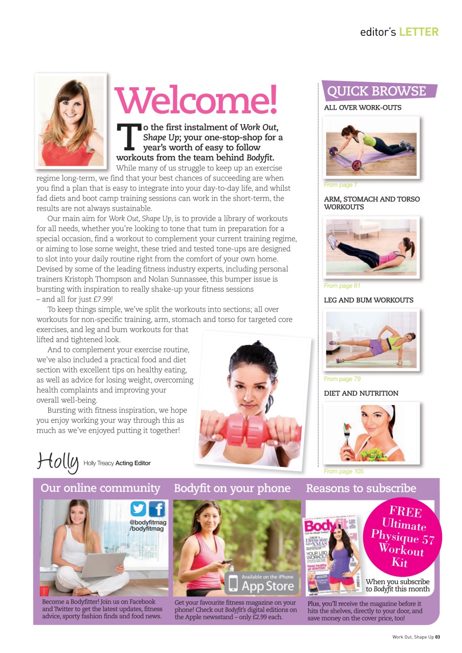 Health & Wellbeing Preview Pages