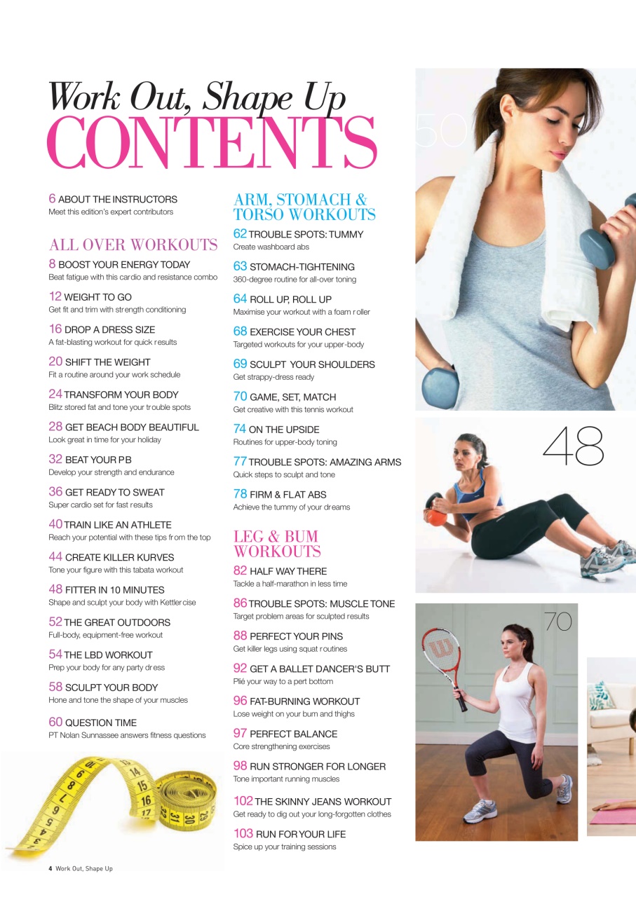 Health & Wellbeing Preview Pages