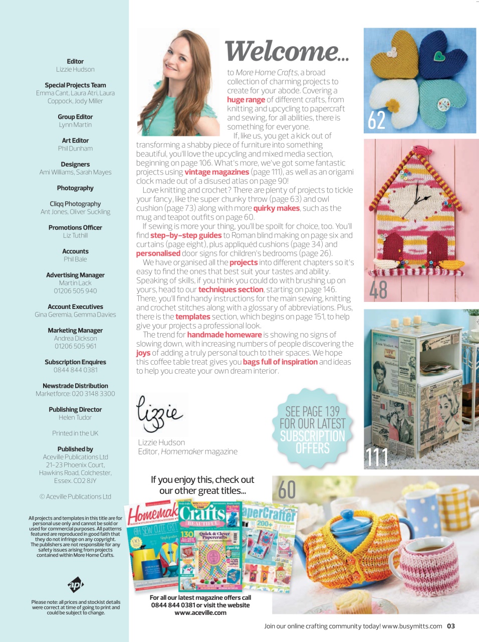 Homemaker Preview Pages