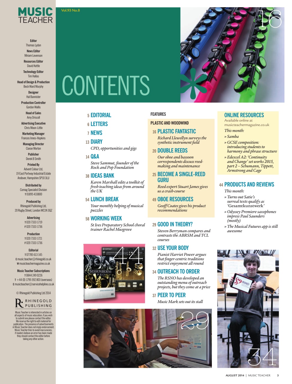 Music Teacher Preview Pages