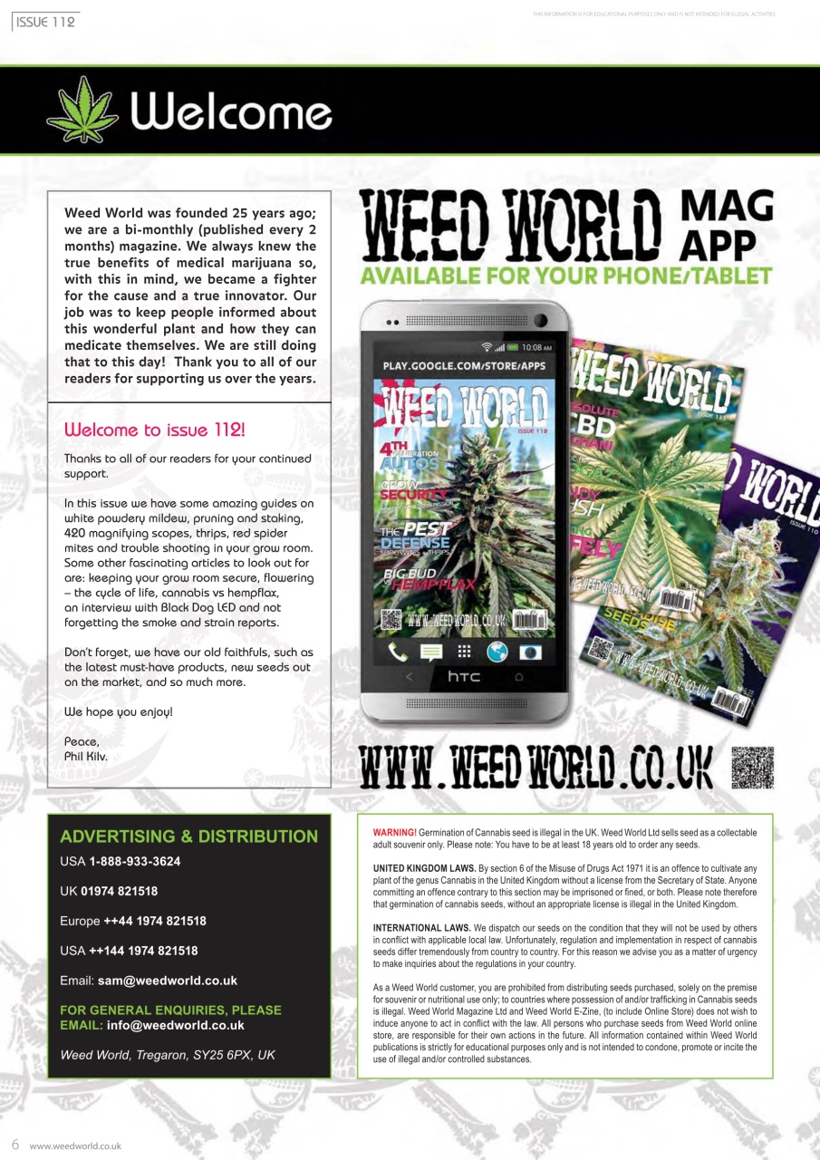 Weed World Preview Pages