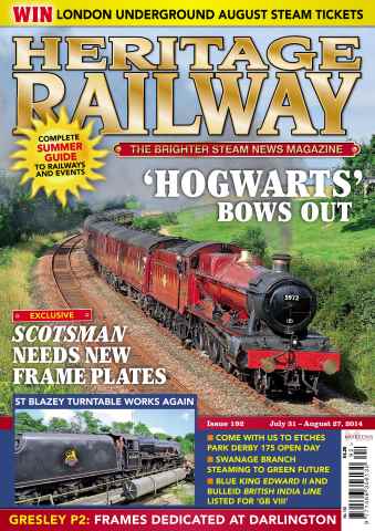 Heritage Railway issue HR 192