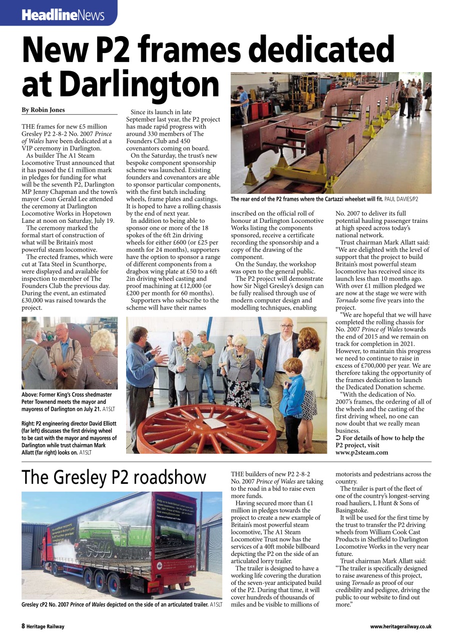 Heritage Railway Preview Pages