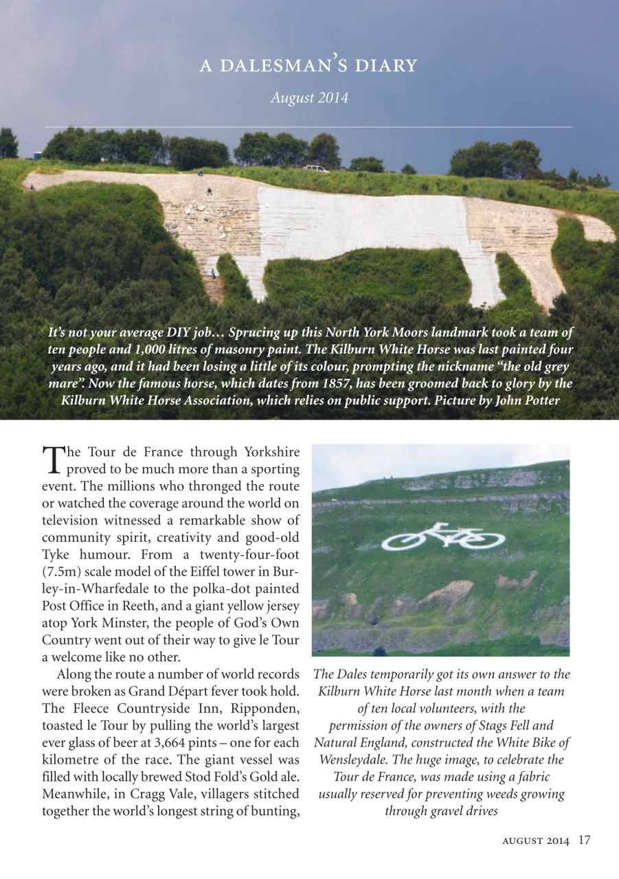 The Yorkshire Dalesman Preview Pages