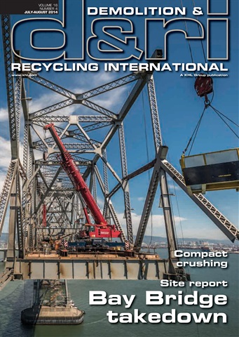 Demolition & Recycling International issue July-August 2014