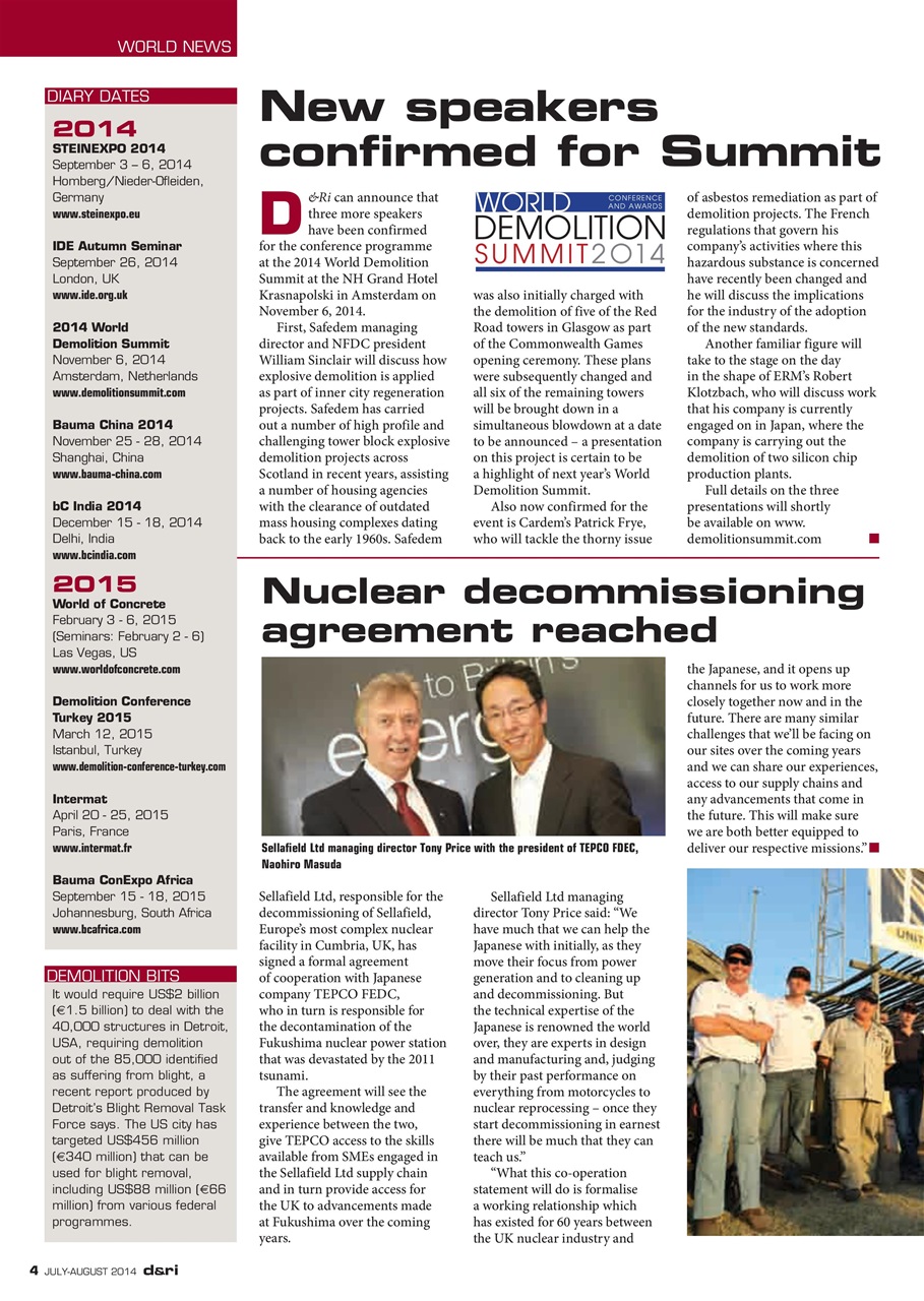 Demolition & Recycling International Preview Pages