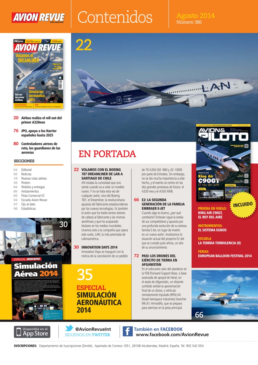 Avion Revue Internacional Preview Pages