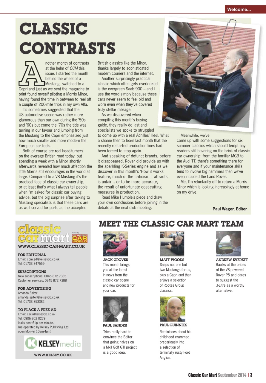 Classic Car Mart Preview Pages
