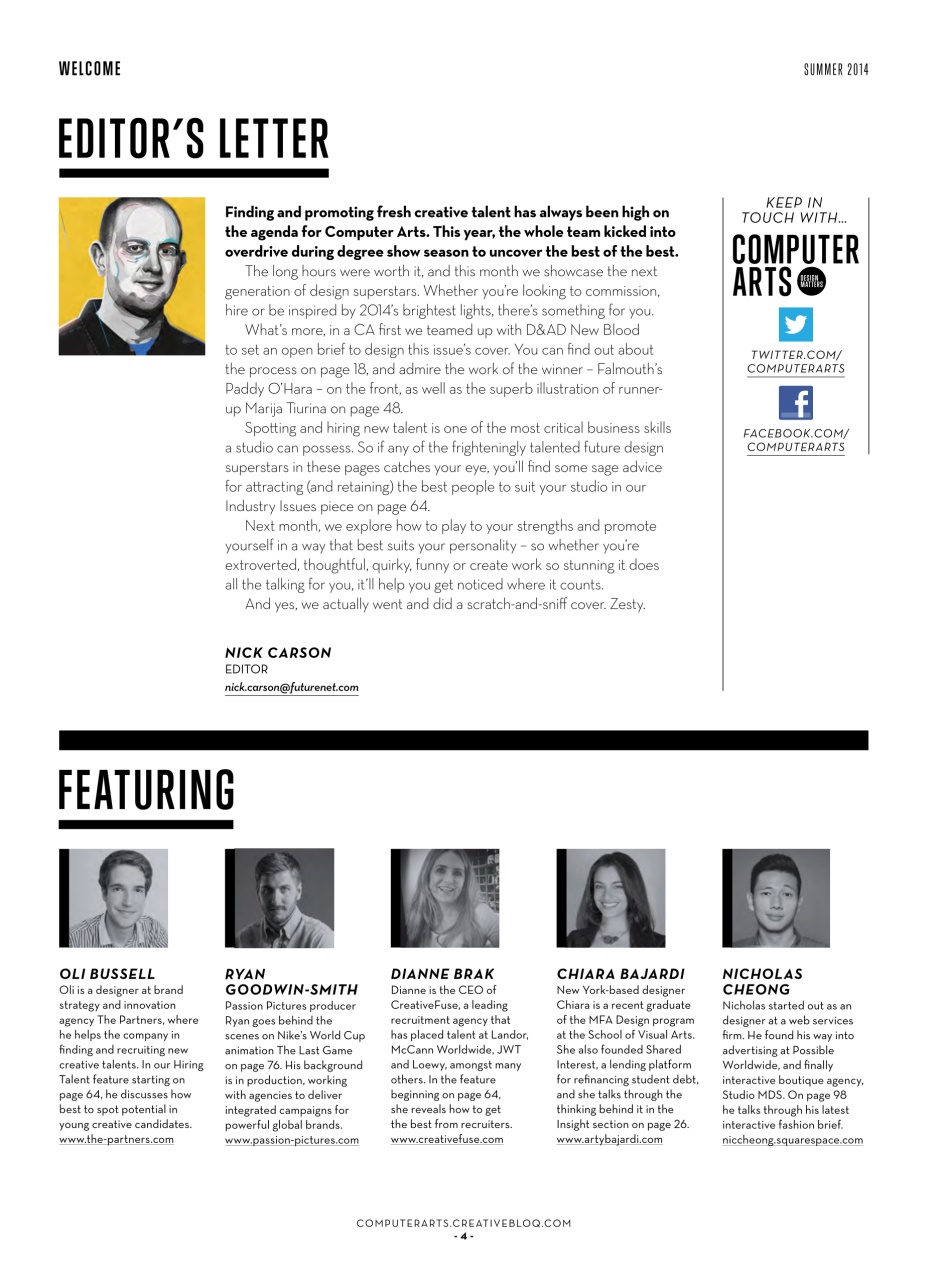 Computer Arts Preview Pages