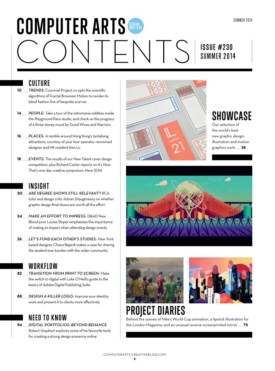 Computer Arts Preview Pages