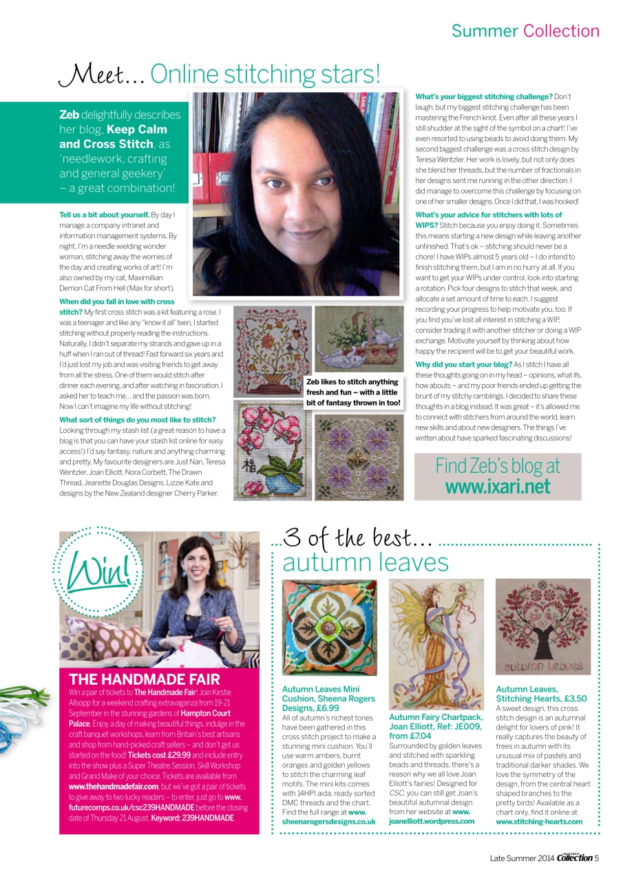 Cross Stitch Collection Preview Pages