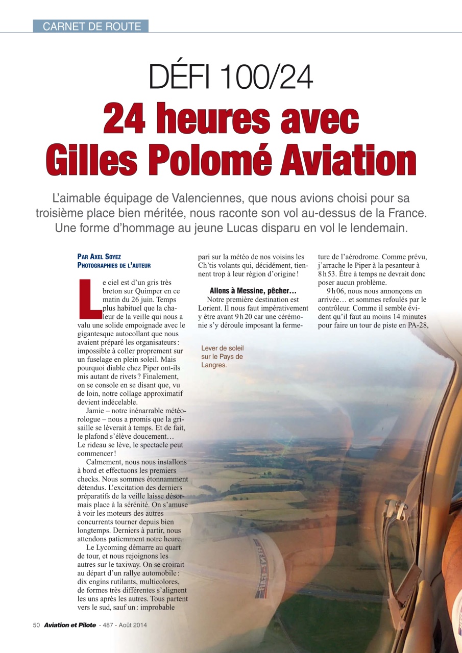 Aviation et Pilote Preview Pages