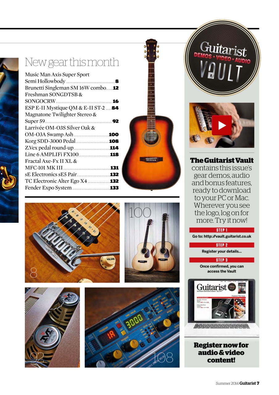 Guitarist Preview Pages