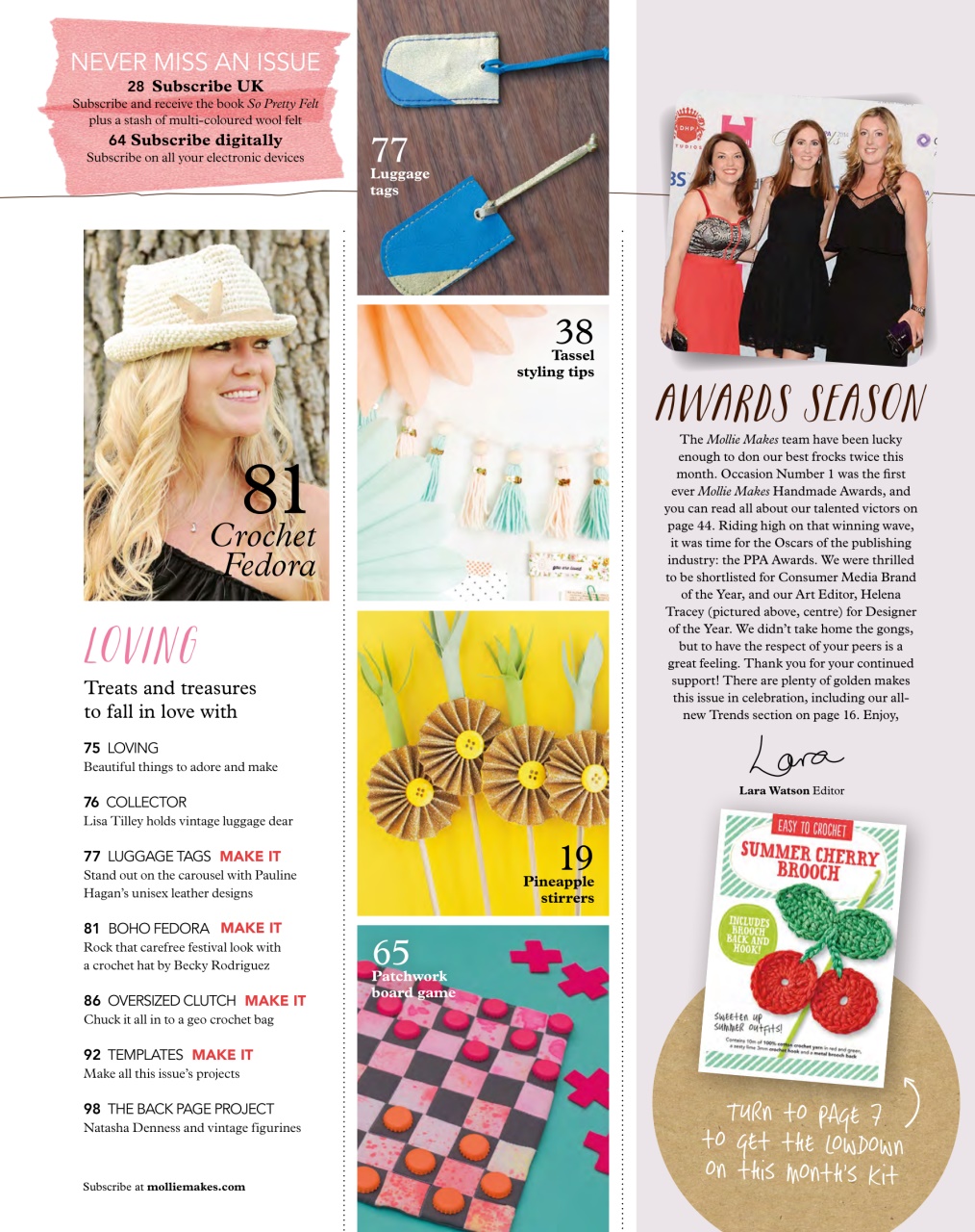 Mollie magazine Preview Pages