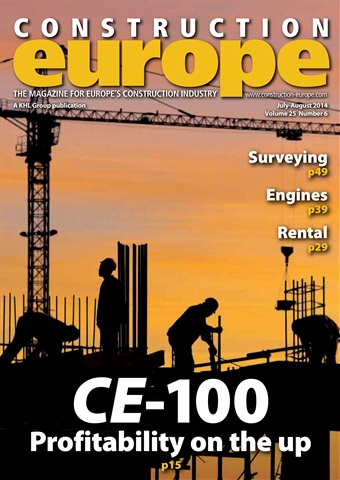 Construction Europe issue July-August 2014