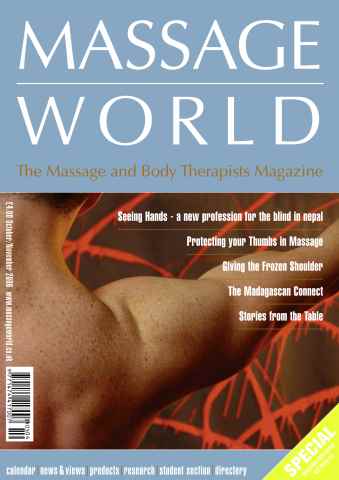 Massage World issue Massage World Oct-Nov 2006