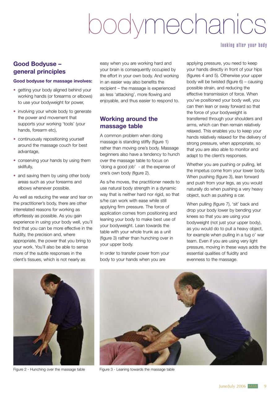 Massage World Preview Pages