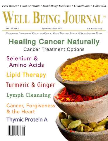 Well Being Journal issue September/October 2014