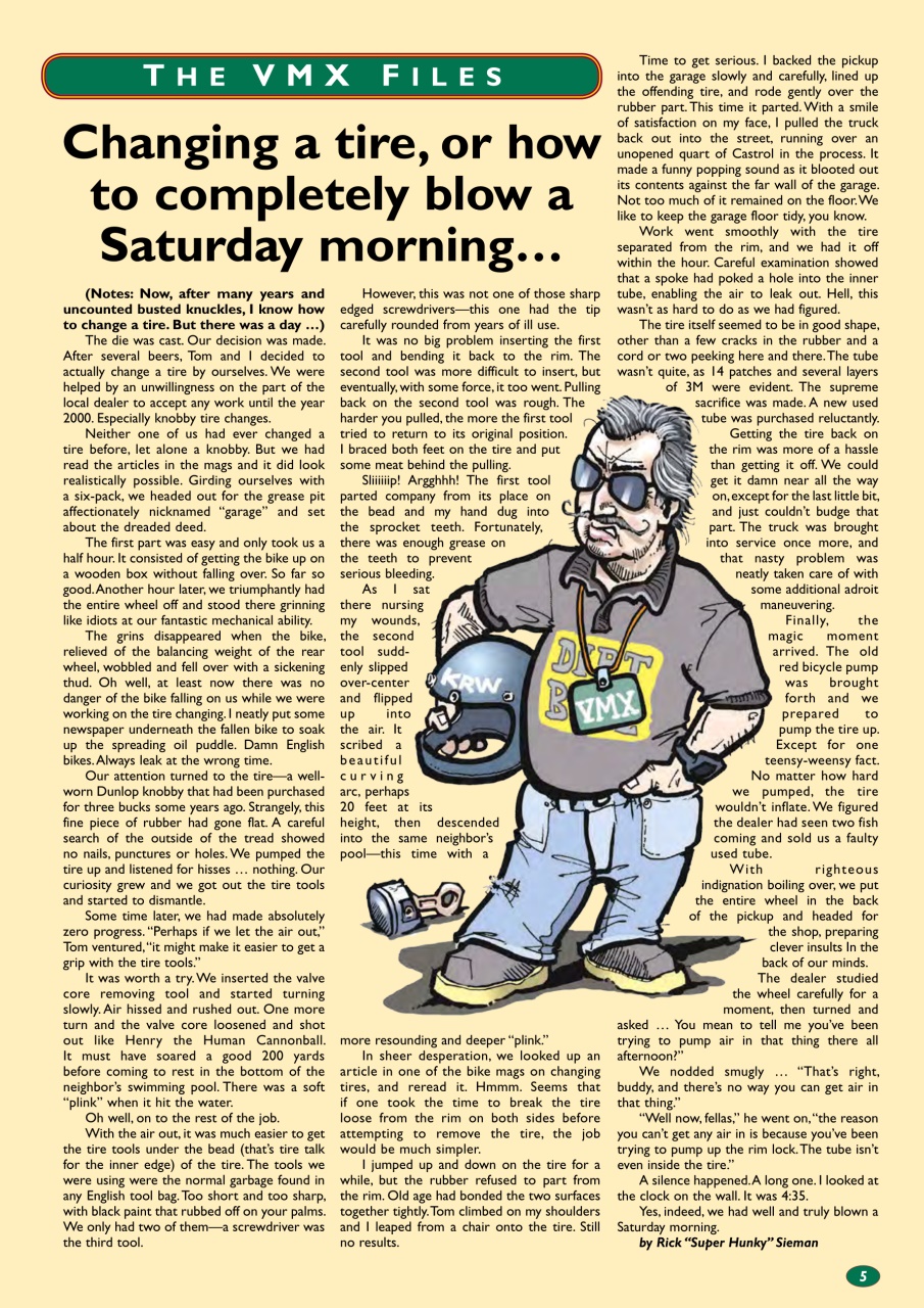 VMX Magazine Preview Pages