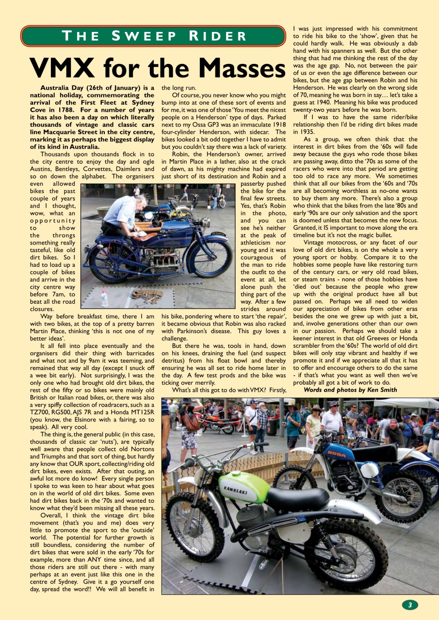 VMX Magazine Preview Pages