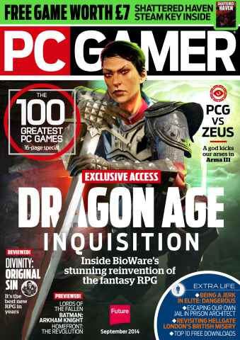 PC Gamer (UK Edition) issue September 2014