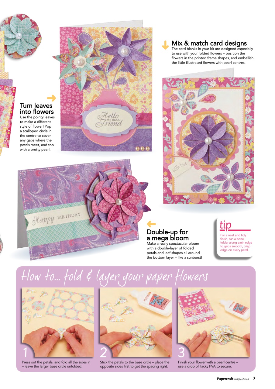 Papercraft Inspirations Preview Pages