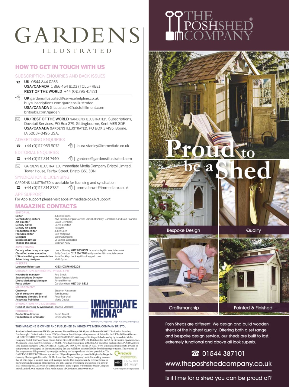 Gardens Illustrated Preview Pages