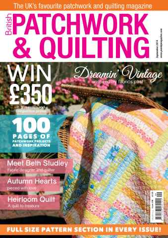 Patchwork and Quilting issue September 2014