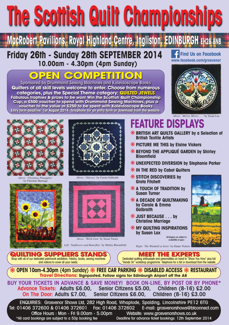 Patchwork and Quilting Preview Pages