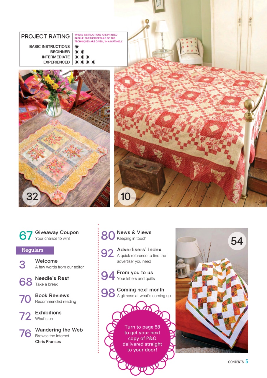 Patchwork and Quilting Preview Pages