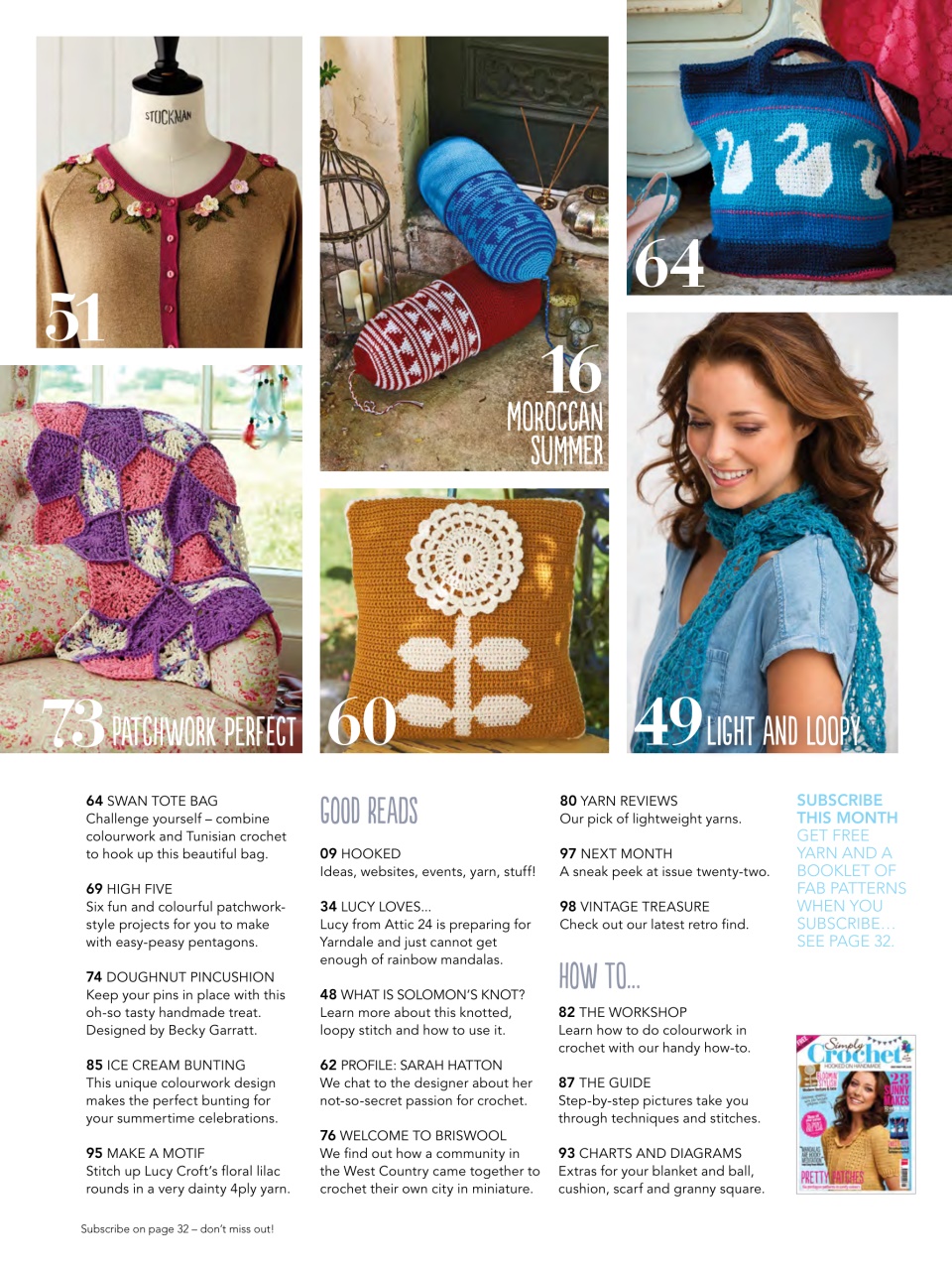 Simply Crochet Preview Pages