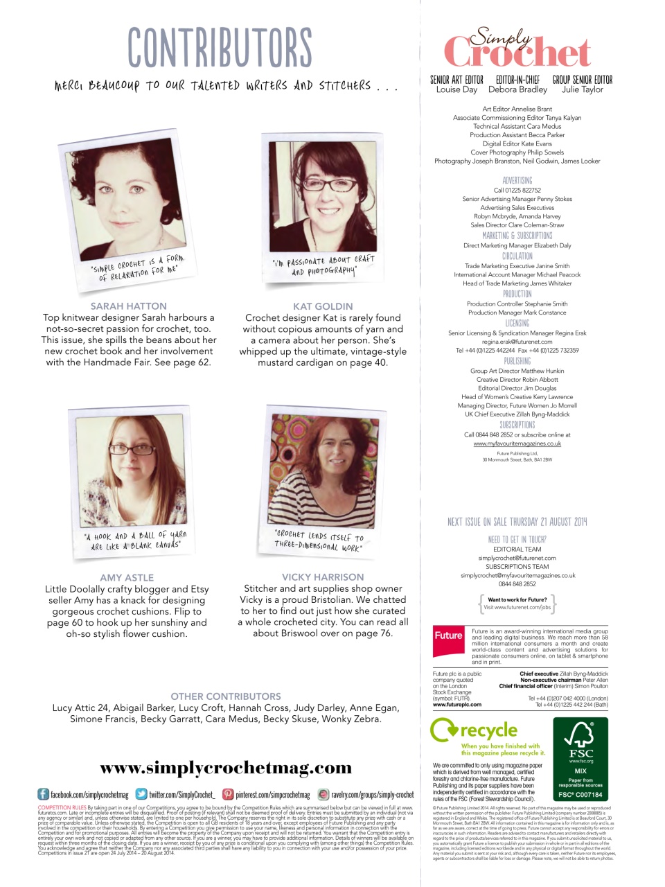 Simply Crochet Preview Pages