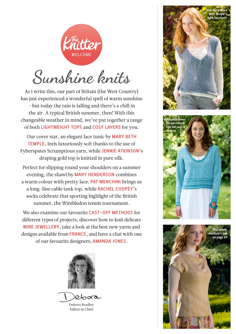The Knitter Preview Pages