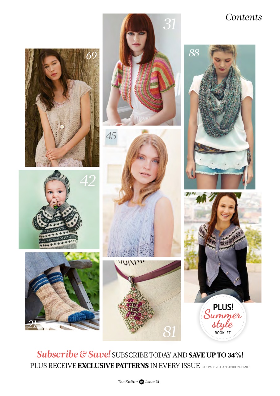 The Knitter Preview Pages